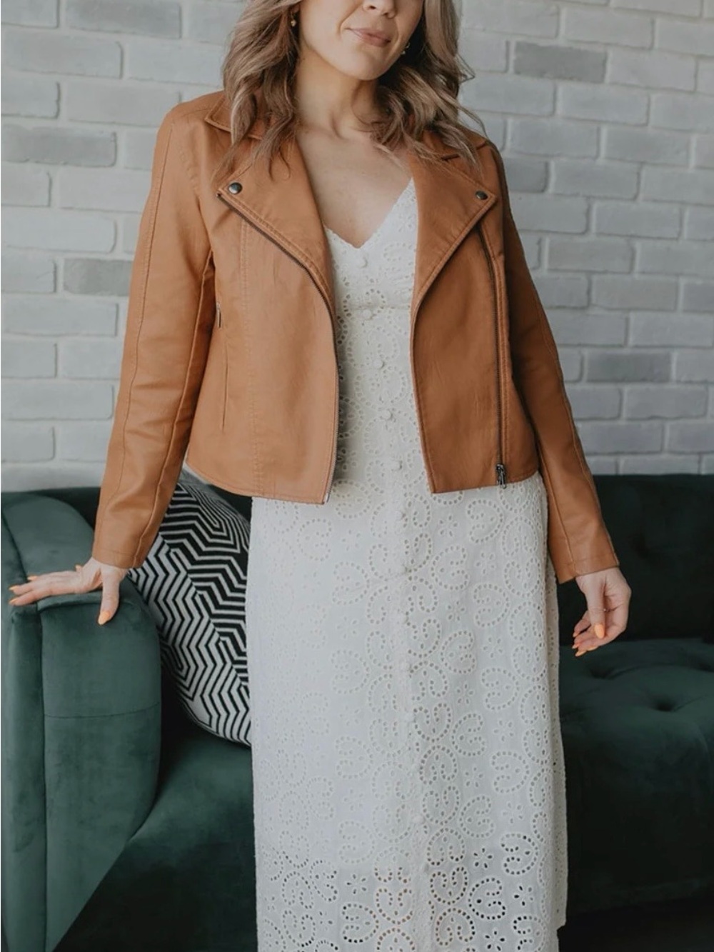NWOT Saltwater Luxe Moto Jacket size M